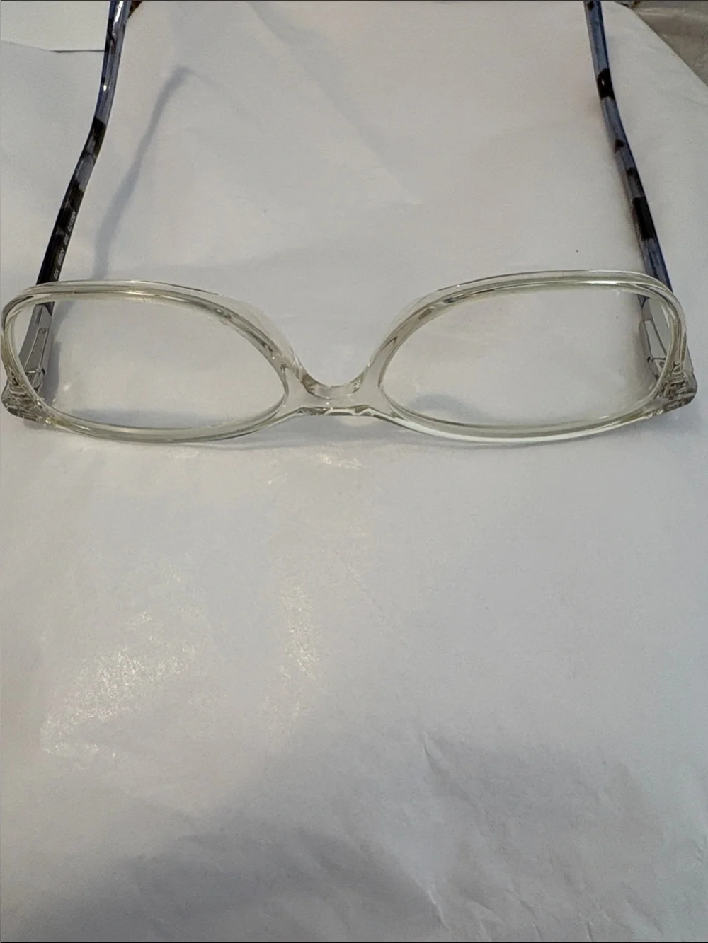 Nine West Prescription Frames Clear See Through Body Transparent